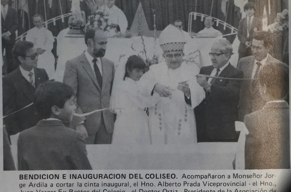 Inauguración coliseo